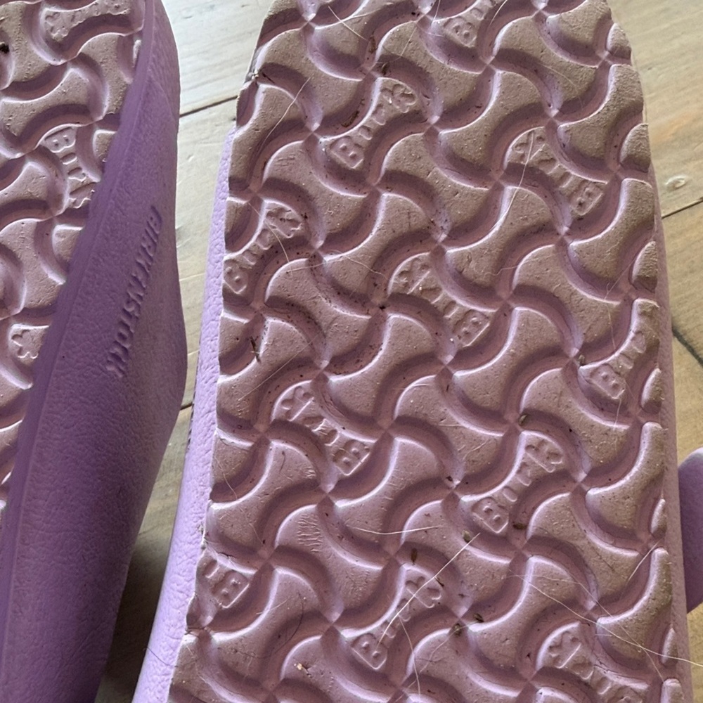 Birkenstock Kids Lavender EVA Arizona Two-Strap Sandals - Picture 4 of 4